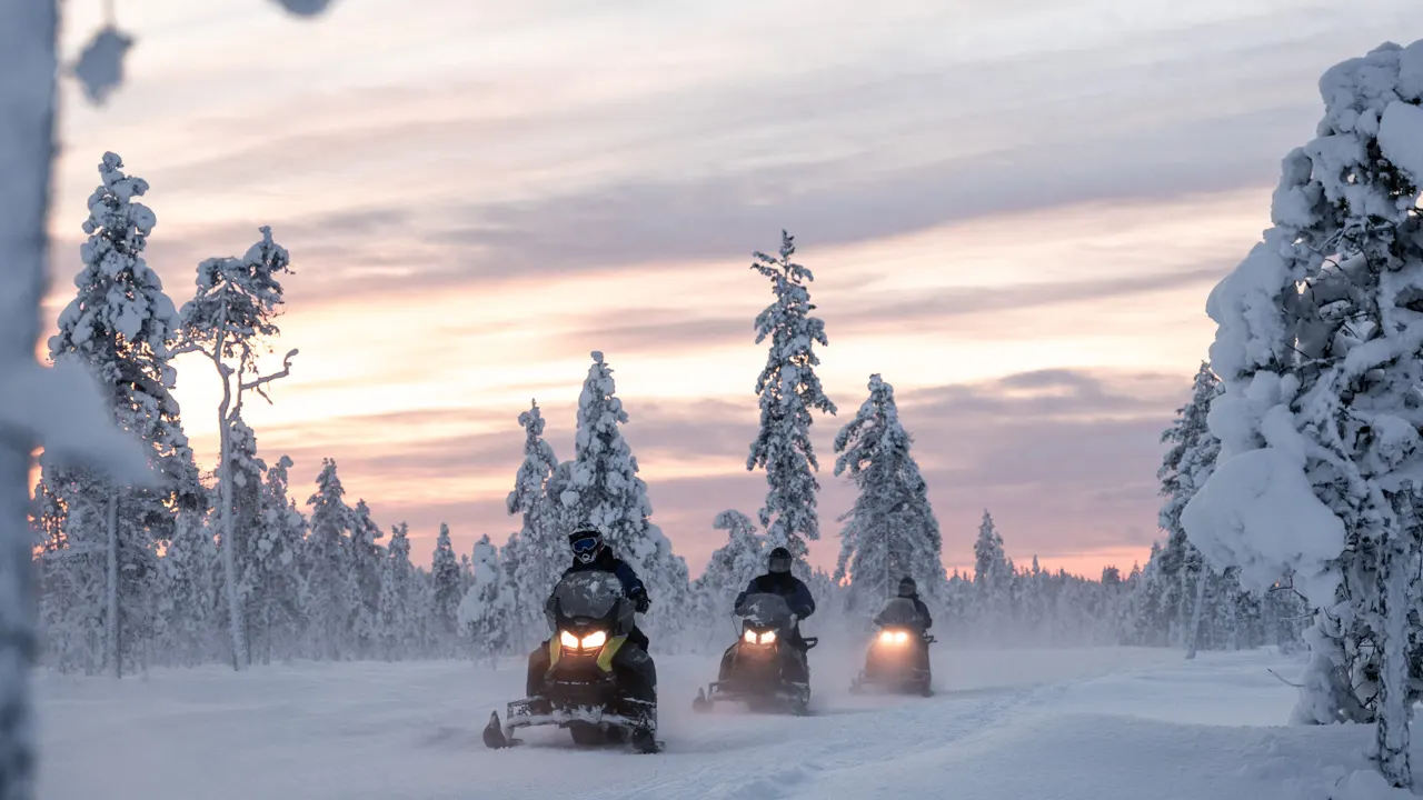 Winter activities in Lapland